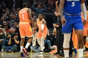 米切尔42分哈登26+7 班凯罗36分骑士胜魔术